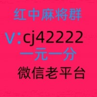 安徽1块2块红中麻将群稳定