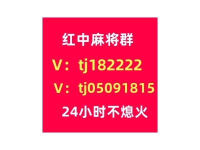 最新5毛一块红中麻将微信群领先全网