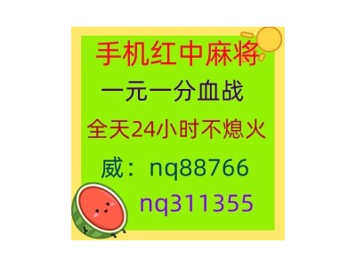 (逻辑思维)一元一分广东红中麻将详情解读中