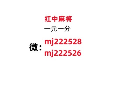 哪里有正规红中24小时一元麻将安全可靠