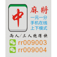 广东红中麻将一元一分，上下分模式2人3人跑得快静谧#2023已更新