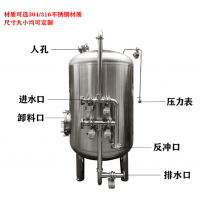 安陆市鸿谦活性炭过滤罐反冲洗过滤器欢迎咨询售后无忧专业