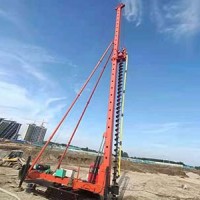 河南长螺旋钻机-鼎峰工程公司定制23米长螺旋钻机