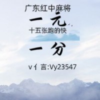 【2024推荐】广东正规红中麻将一元一分【和睦】