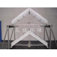 河南屋脊除雾器加工厂家/众瑞环保公司定制人字形屋脊除雾器