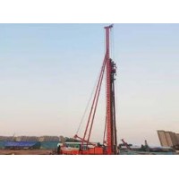 新疆长螺旋钻机/河北鼎峰工程机械加工24米长螺旋钻机