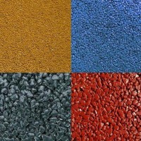 泸州市 透水砼  彩色透水混凝土材料厂家 压模地坪