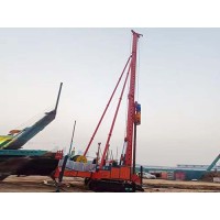 宁夏长螺旋桩机-河北鼎峰工程机械生产12米长螺旋钻机
