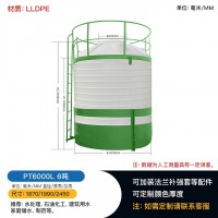 贵阳6000L塑料圆桶  建筑用水设备 水处理牛筋桶 水塔厂家