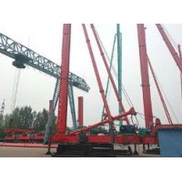 山东CFG桩机_河北鼎峰工程机械定制28米长螺旋钻机