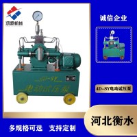 厂家电动打压泵  压力自控电动试压泵流量打压泵
