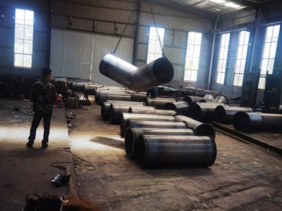 无压风门墙 矿用铁质风筒 600mm 可配套铁三叉裤衩