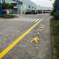 苏州热熔划线价格 苏州工厂划线 昆山道路标志线施工价格