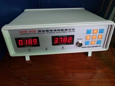 HDR-800微电脑电池内阻测试仪数码电池内阻检测仪内阻仪图2