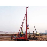 新疆钻杆钻头/鼎峰工程机械生产15米长螺旋钻机