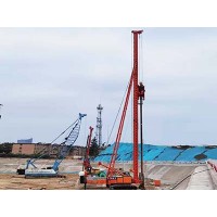 青海CFG桩机~鼎峰工程公司定做26米长螺旋钻机