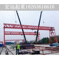广东出租50吨龙门吊厂家 双梁门式起重机的特点