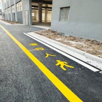 苏州常熟厂区车间仓库路面画线一米价格