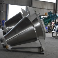 CH-CZX-25000玫瑰粉厂家供应混合剂立式锥形螺带混合机
